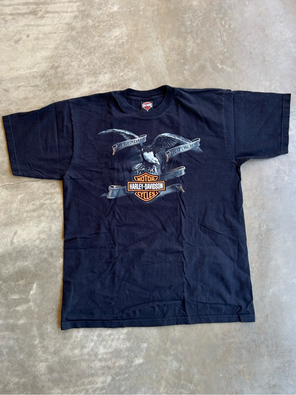 Harley-Davidson Dallas Texas Black Short Sleeve Logo Tee